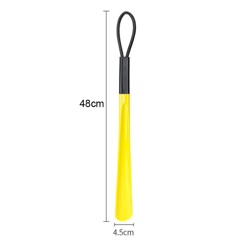 1pc Extra long flexible plastic shoe horns do not require bending durable shoe spoons for pregnant women wearing shoe assistants My Store