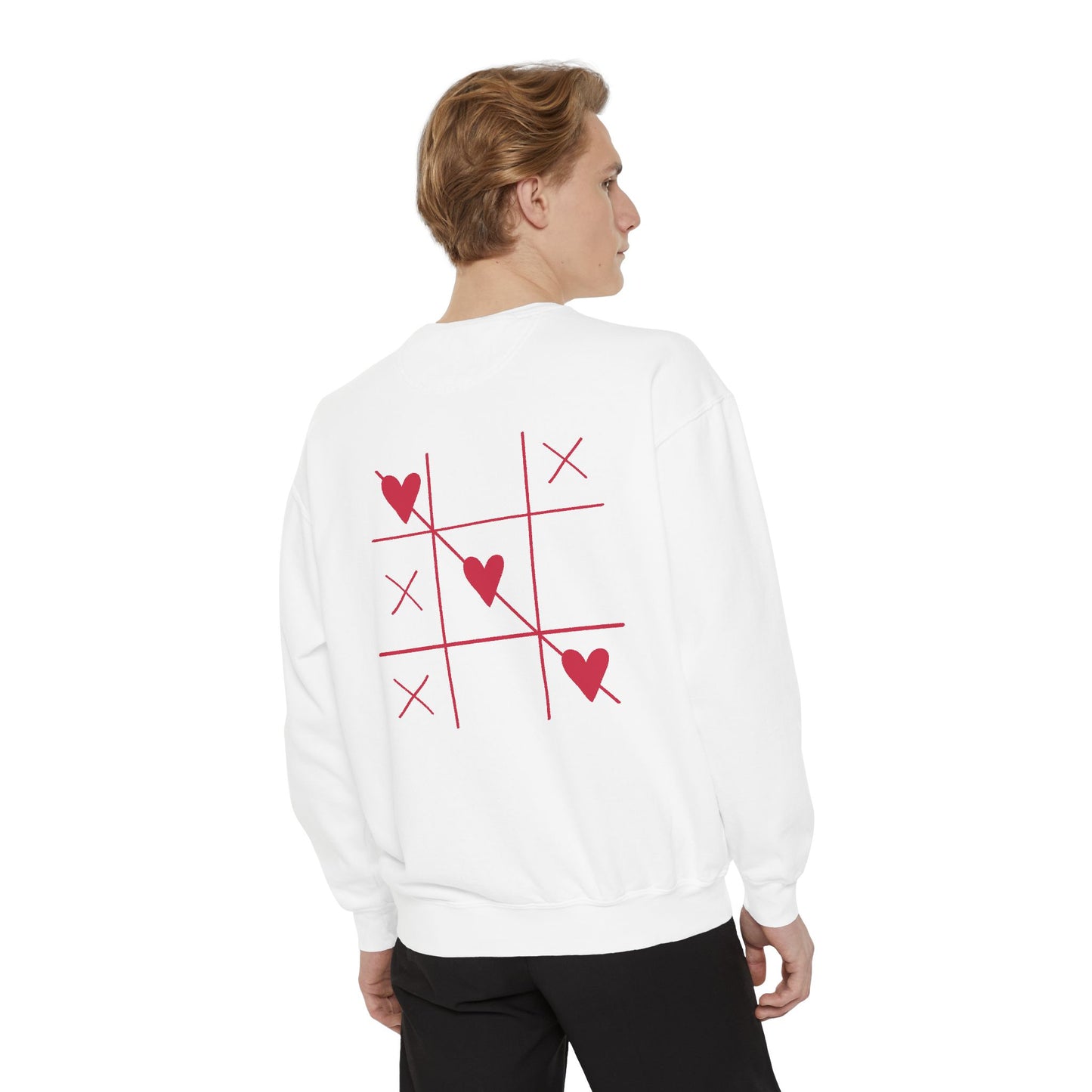 Unisex Garment-Dyed Sweatshirt Printify