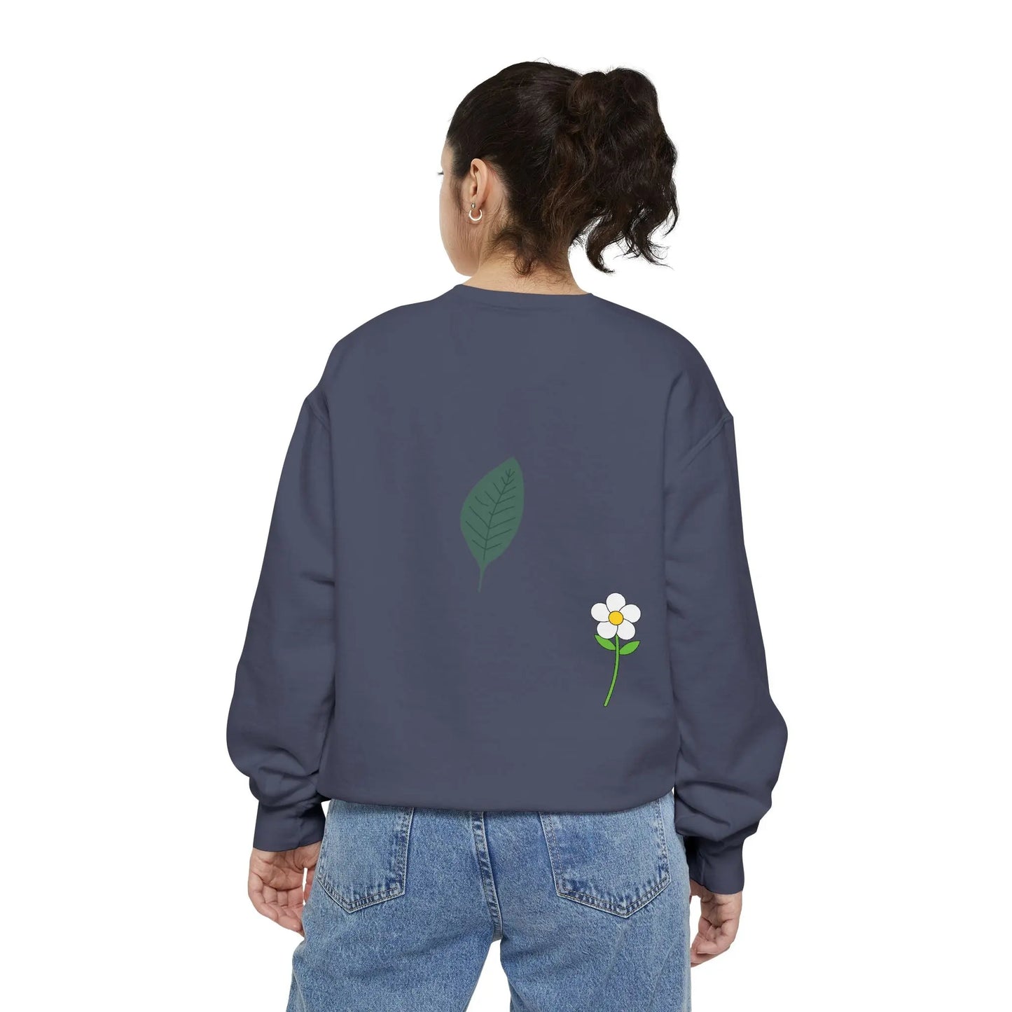 Unisex Garment-Dyed Sweatshirt Printify