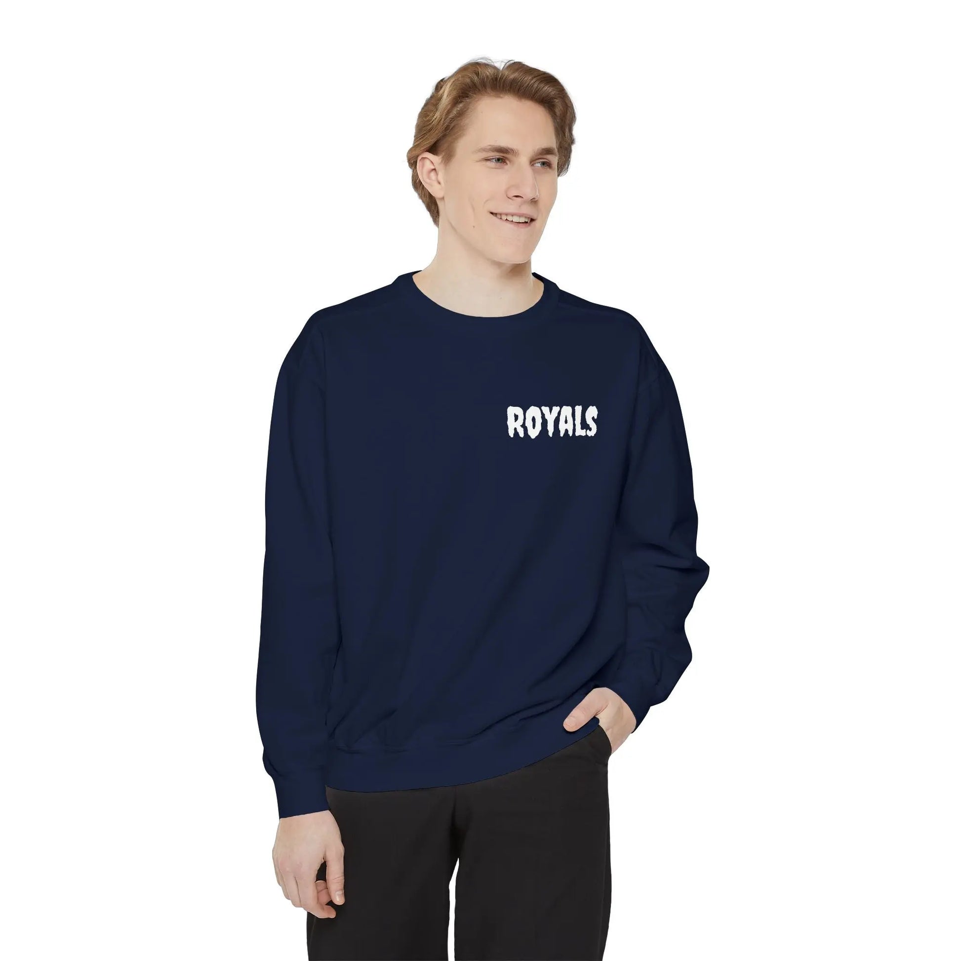 Unisex Garment-Dyed Sweatshirt Printify