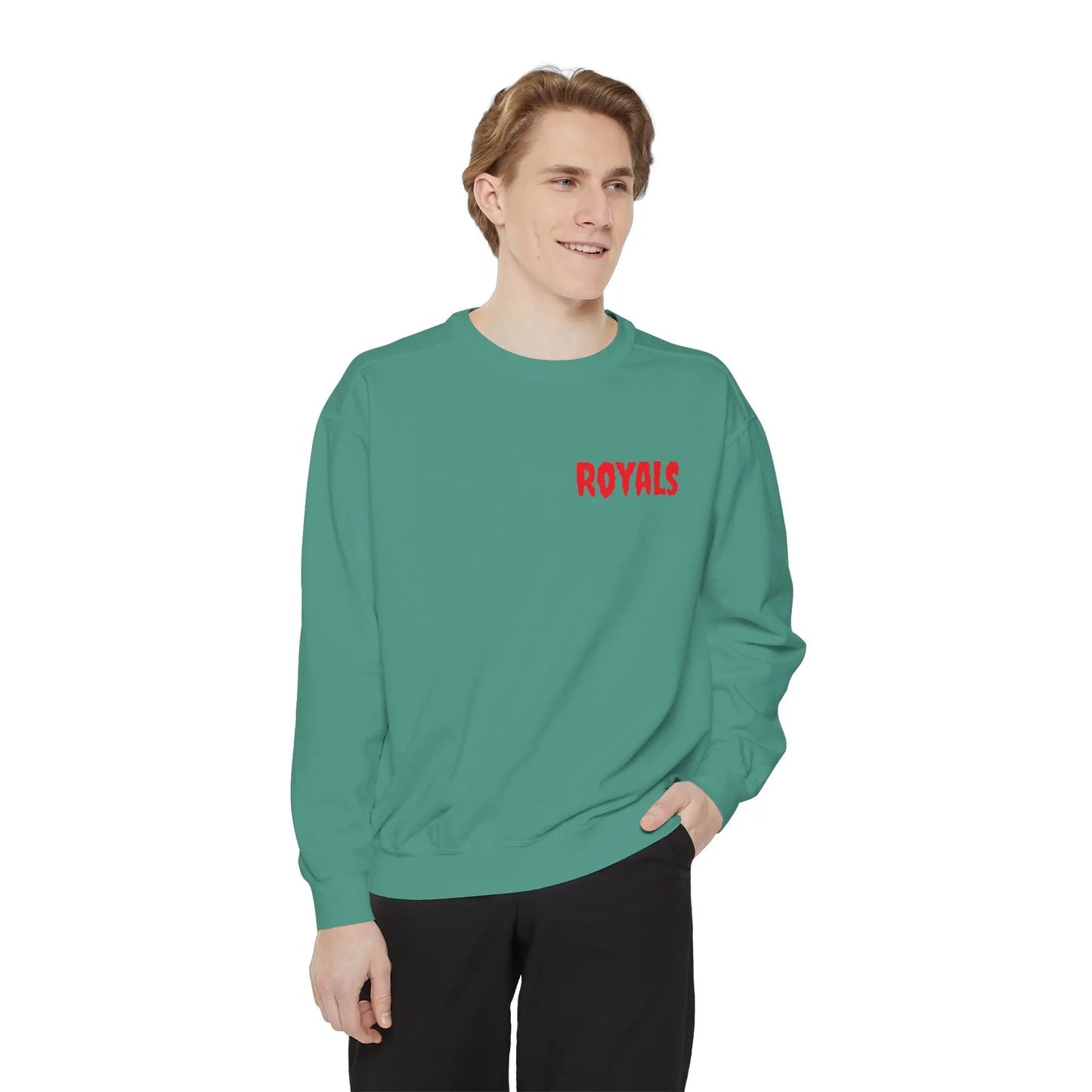 Unisex Garment-Dyed Sweatshirt Printify