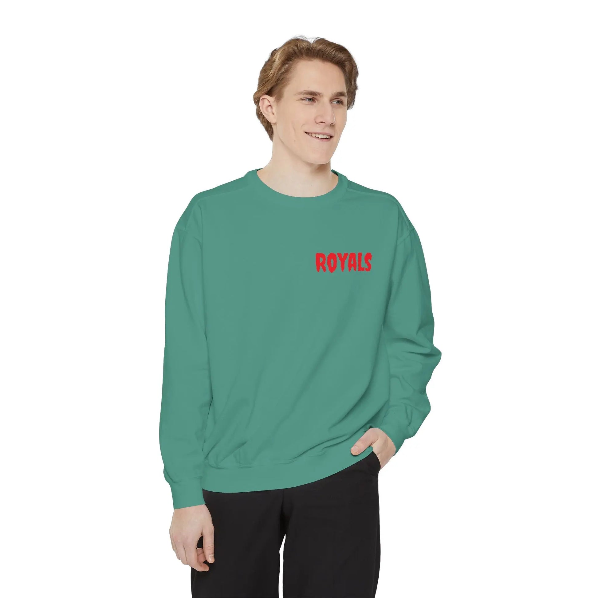 Unisex Garment-Dyed Sweatshirt Printify