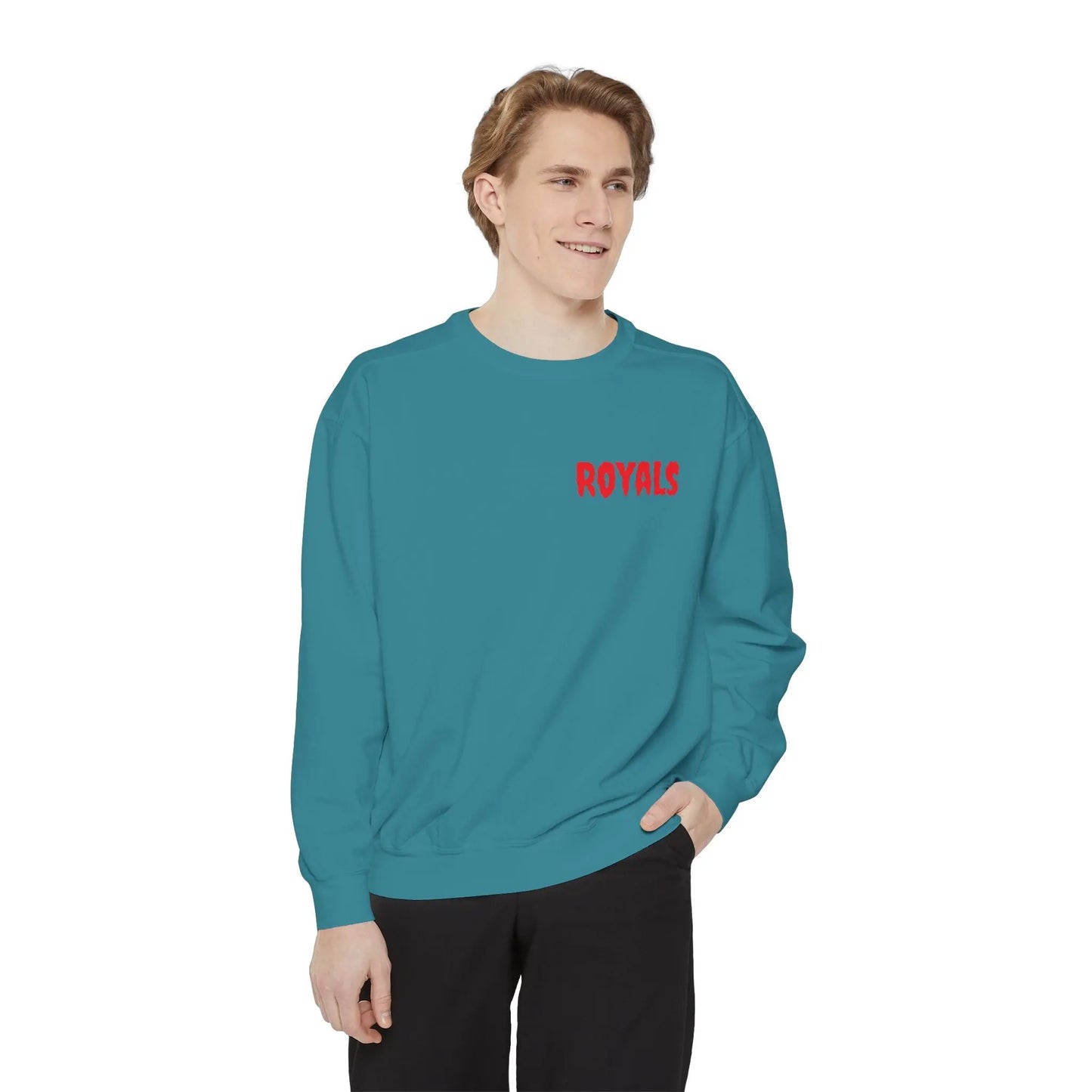 Unisex Garment-Dyed Sweatshirt Printify