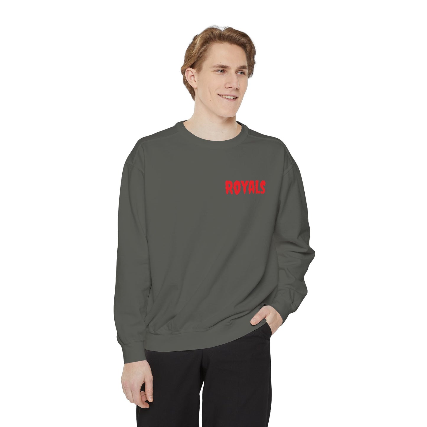 Unisex Garment-Dyed Sweatshirt Printify