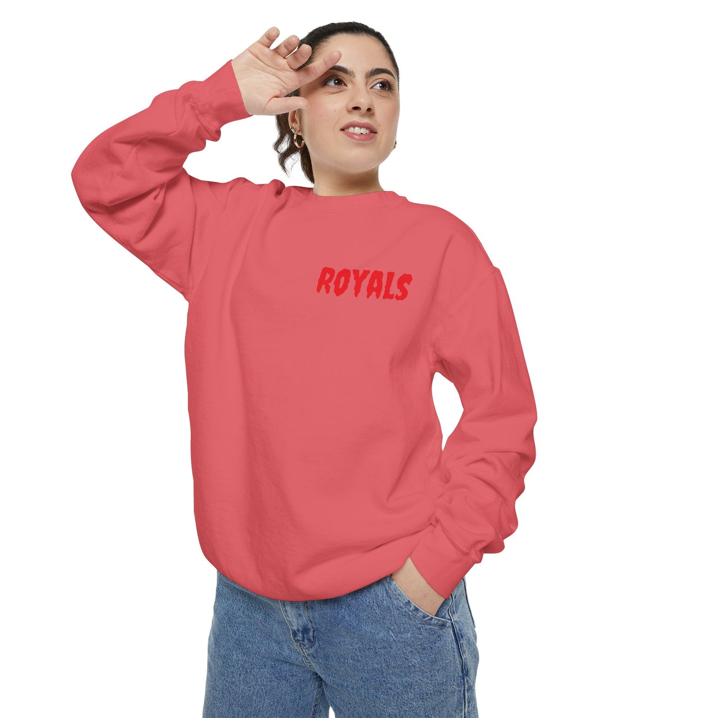 Unisex Garment-Dyed Sweatshirt Printify