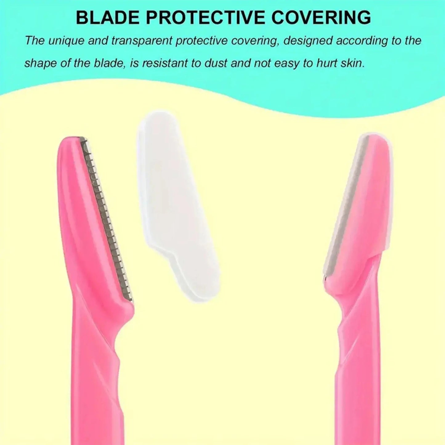 Wholesale 5/10/30/40pcs  Razor for Trimmer and Women Eyebrow and Men Shaver with Hair Razor and Face  Protective Cover,Safe rap My Store