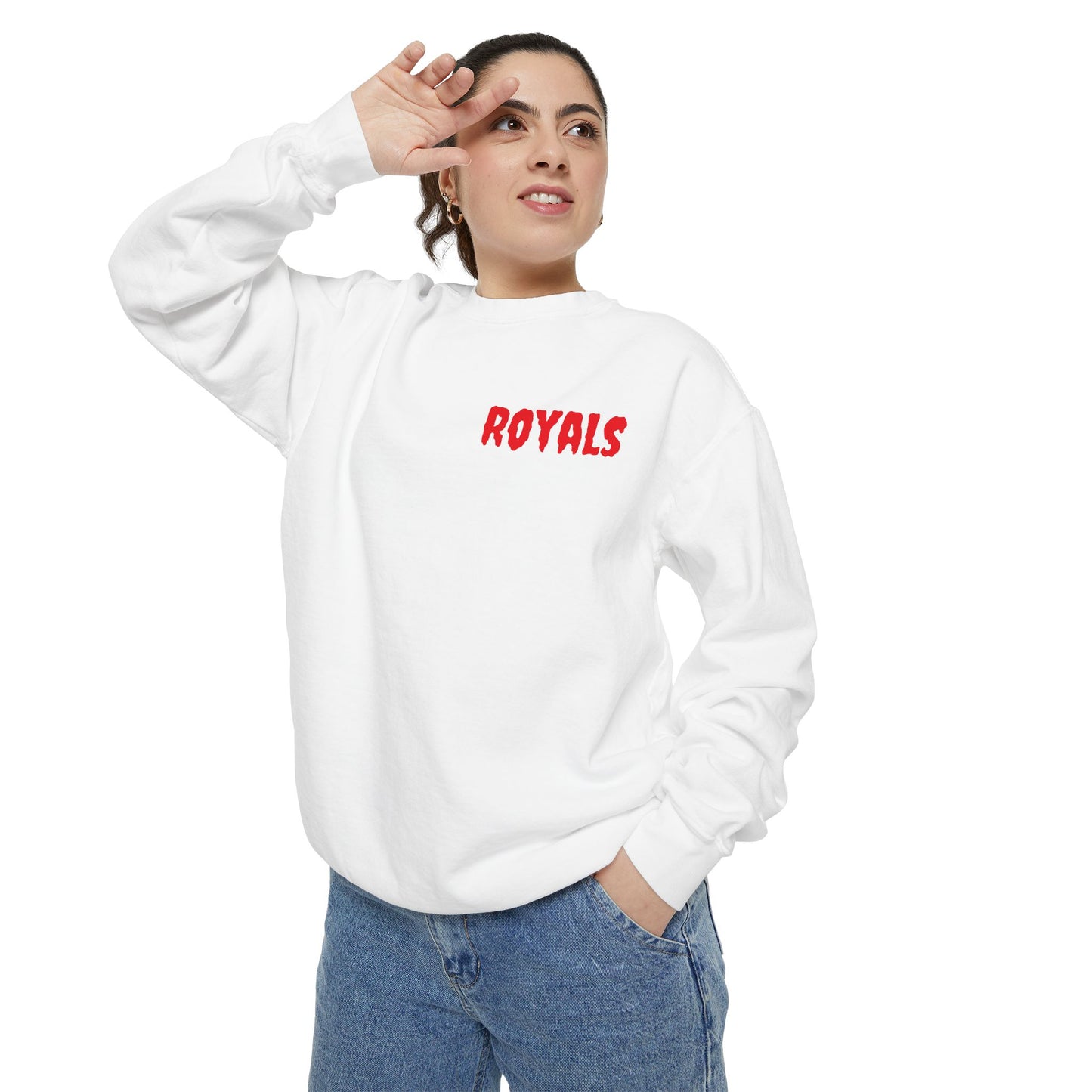 Unisex Garment-Dyed Sweatshirt Printify