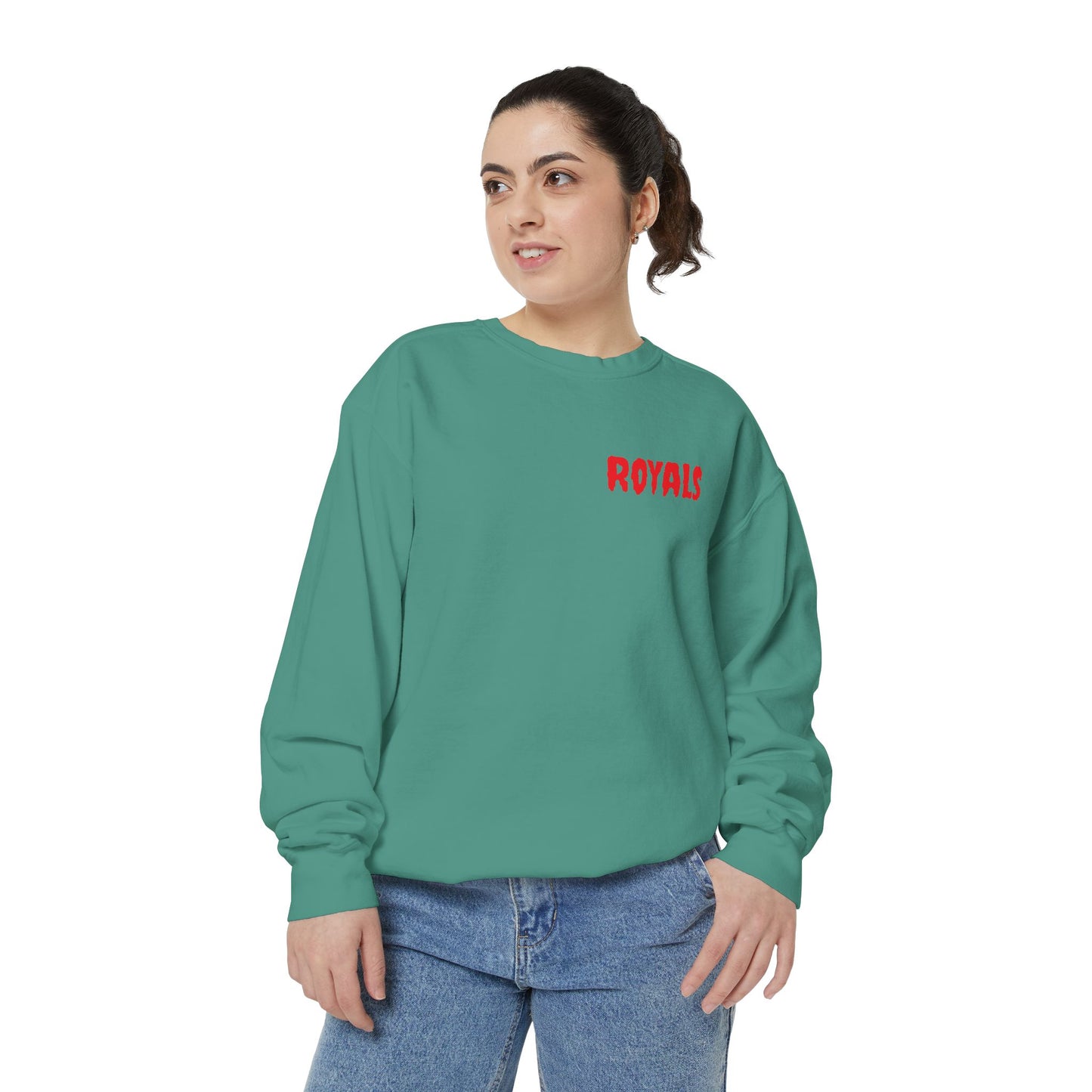 Unisex Garment-Dyed Sweatshirt Printify