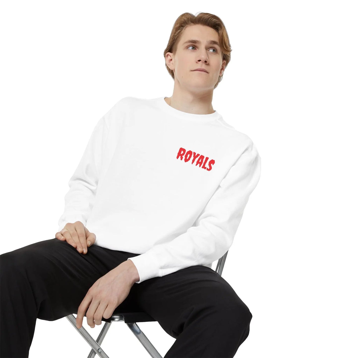 Unisex Garment-Dyed Sweatshirt Printify