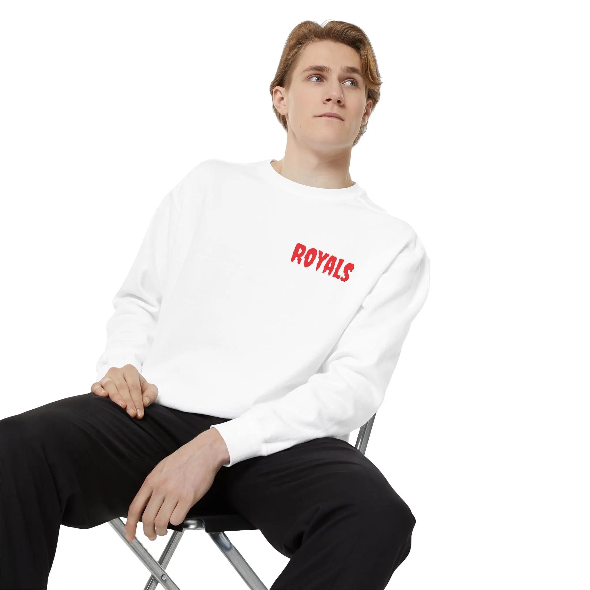 Unisex Garment-Dyed Sweatshirt Printify