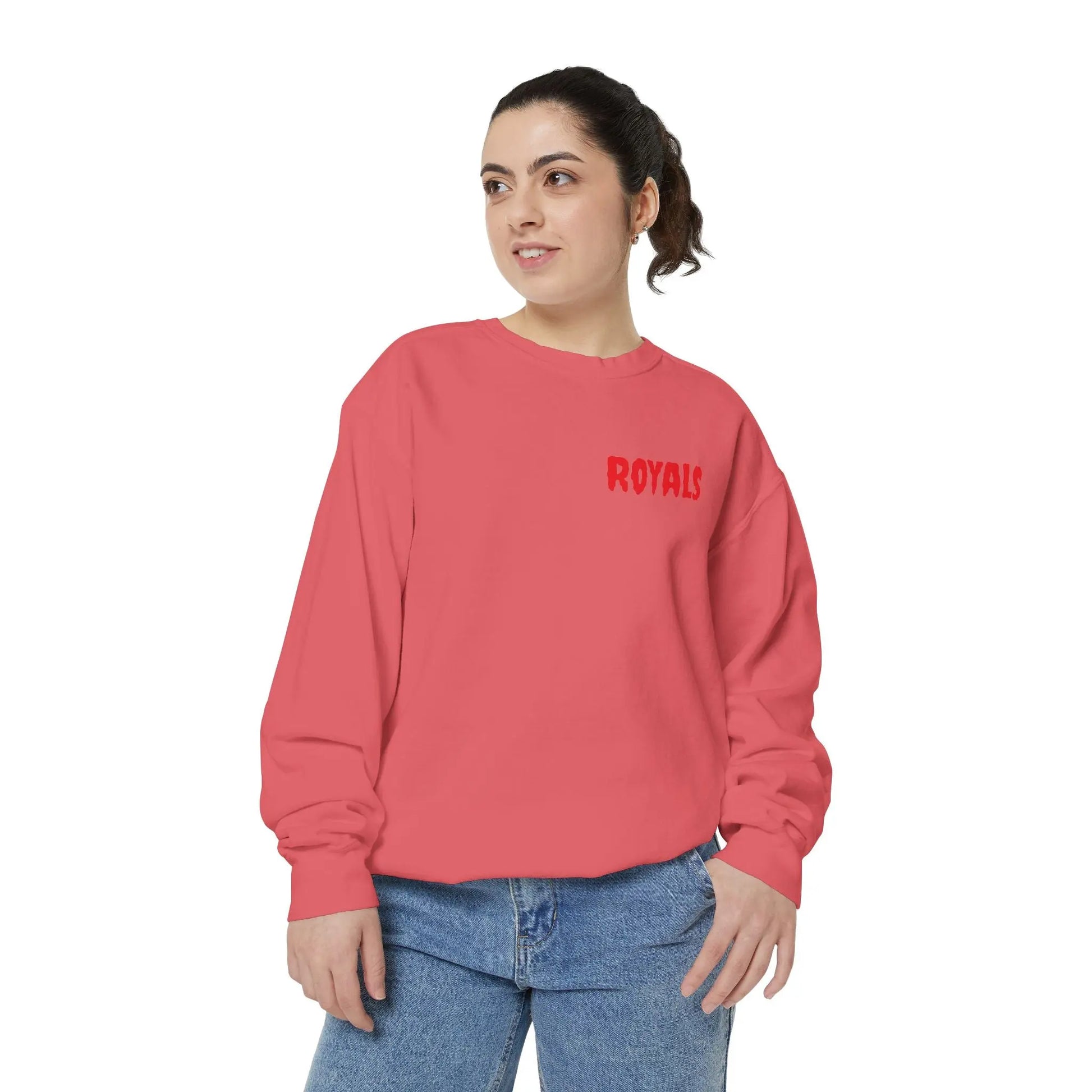 Unisex Garment-Dyed Sweatshirt Printify