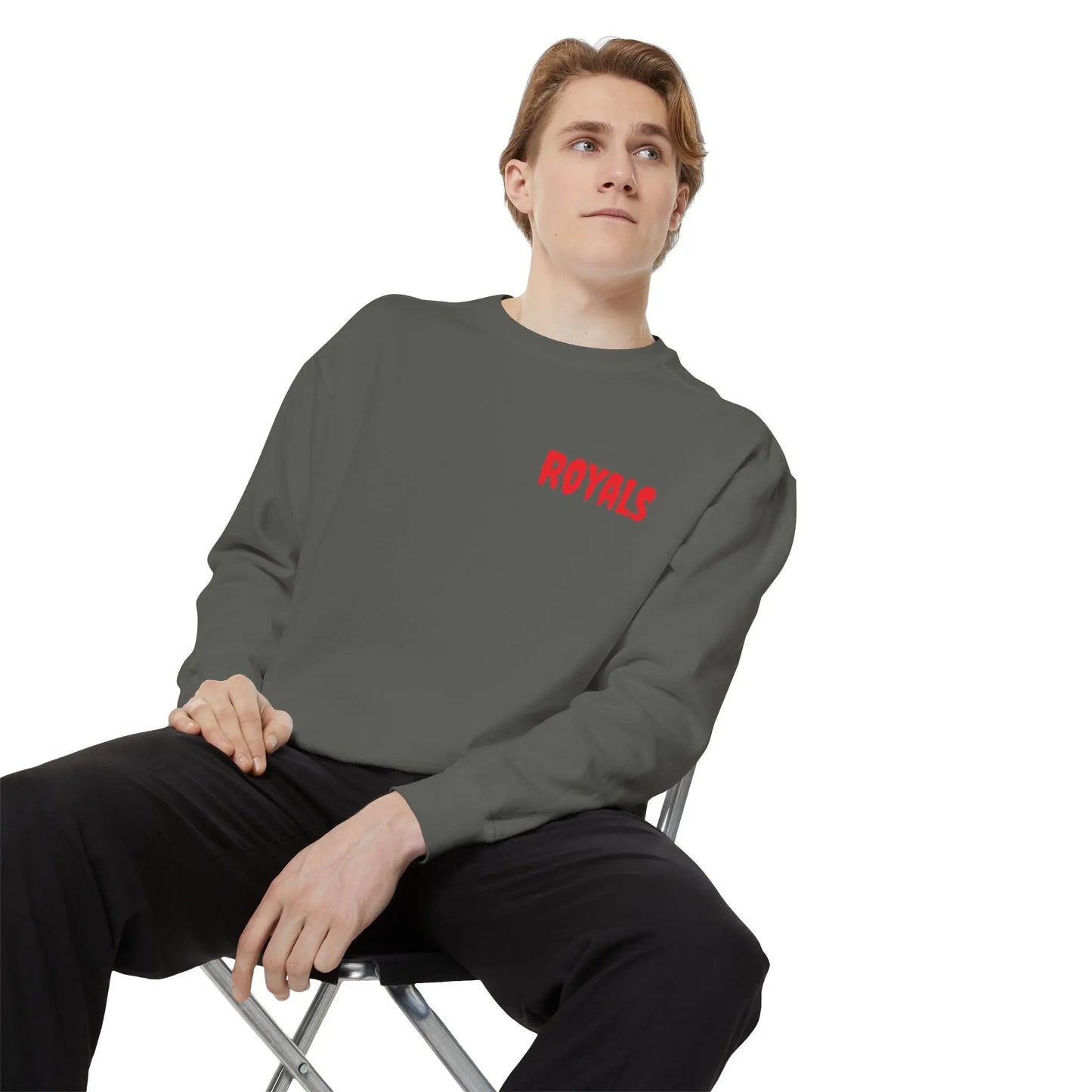 Unisex Garment-Dyed Sweatshirt Printify