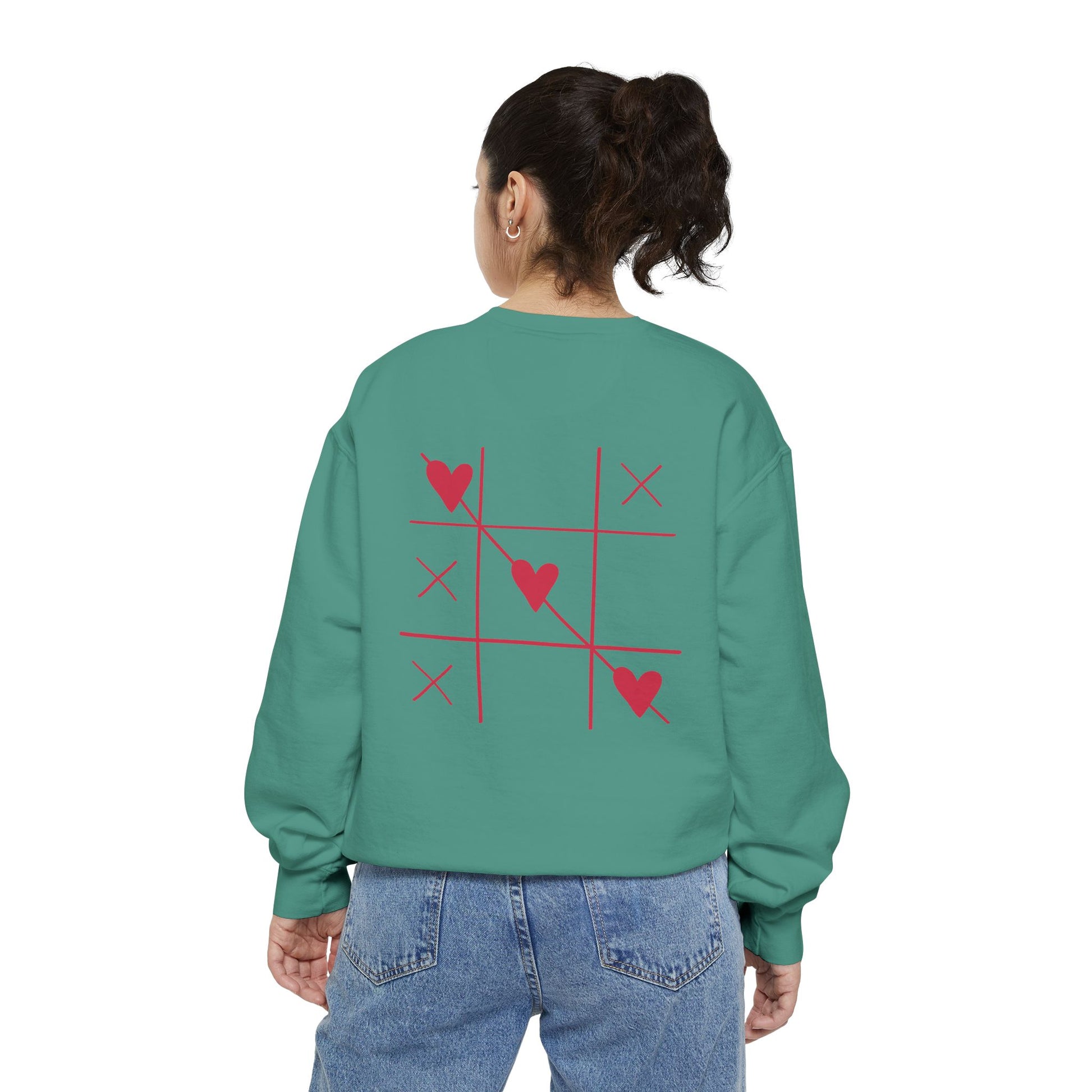 Unisex Garment-Dyed Sweatshirt Printify