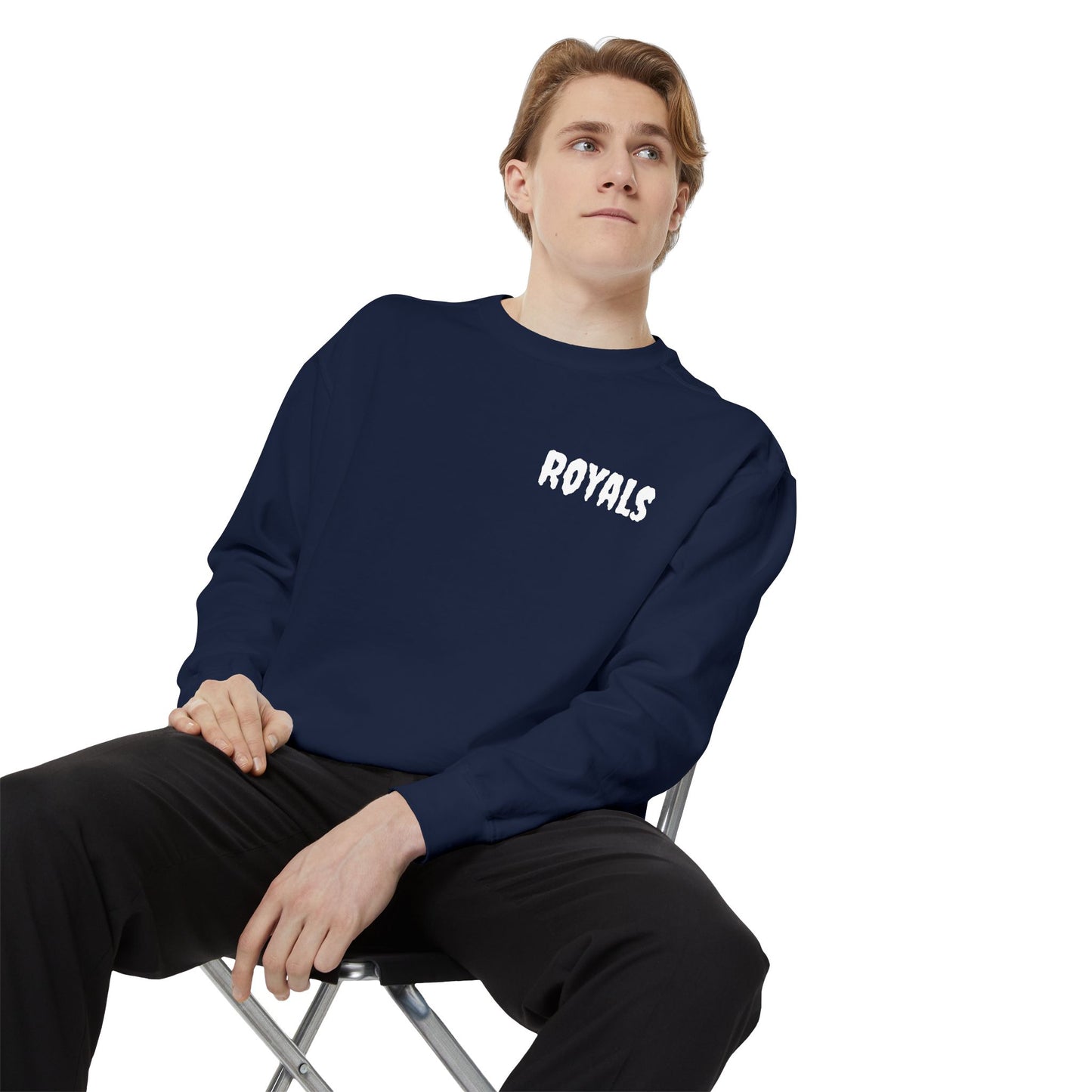 Unisex Garment-Dyed Sweatshirt Printify