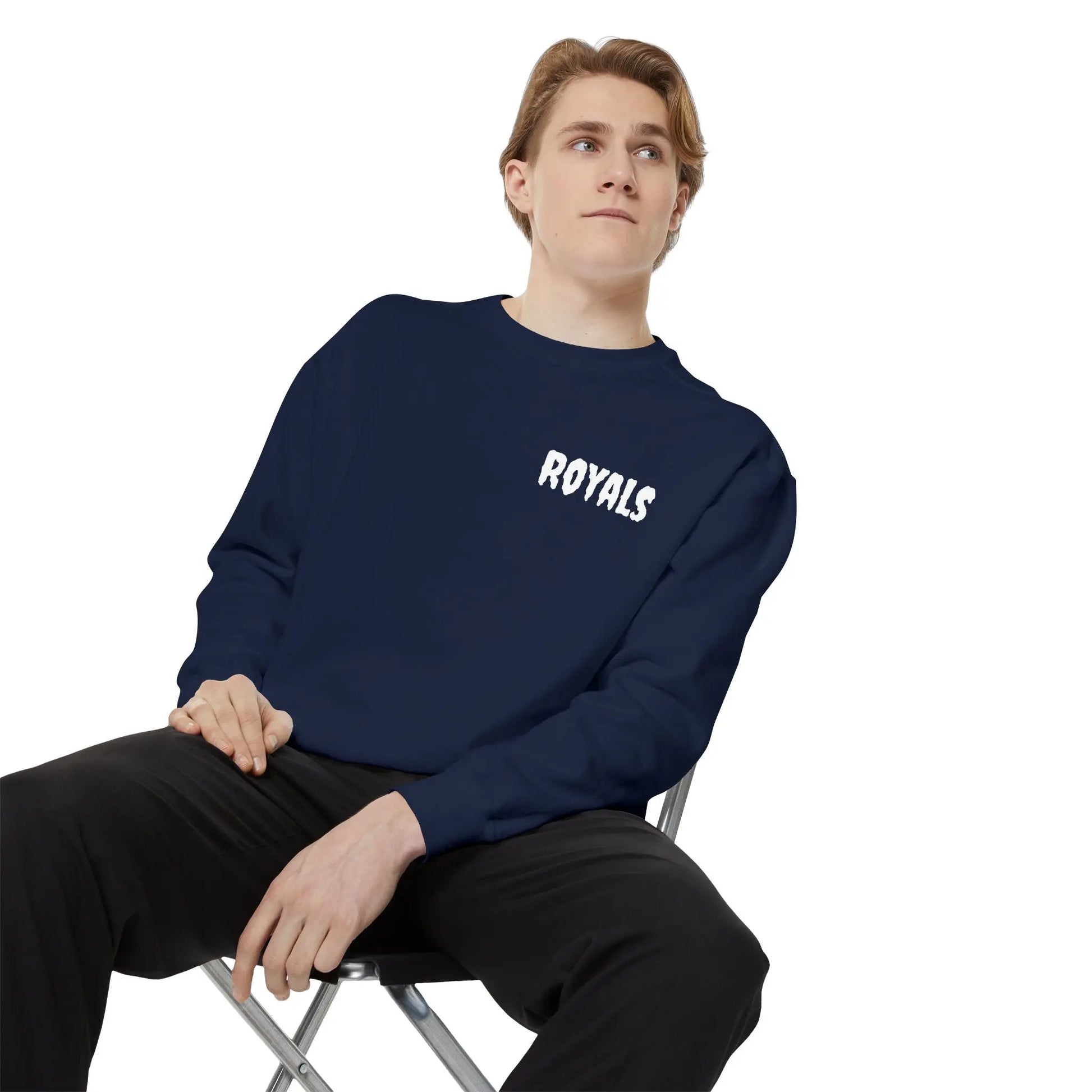 Unisex Garment-Dyed Sweatshirt Printify