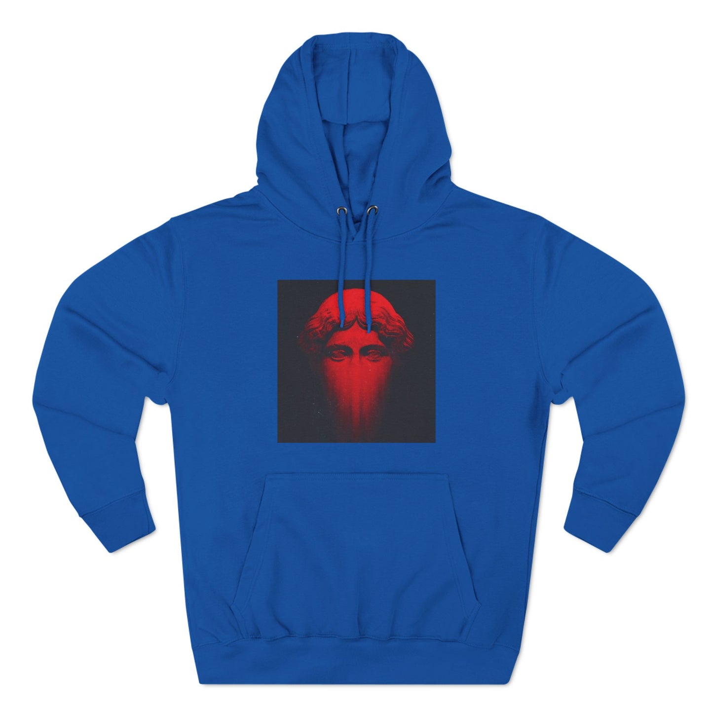 Three-Panel Fleece Hoodie Printify