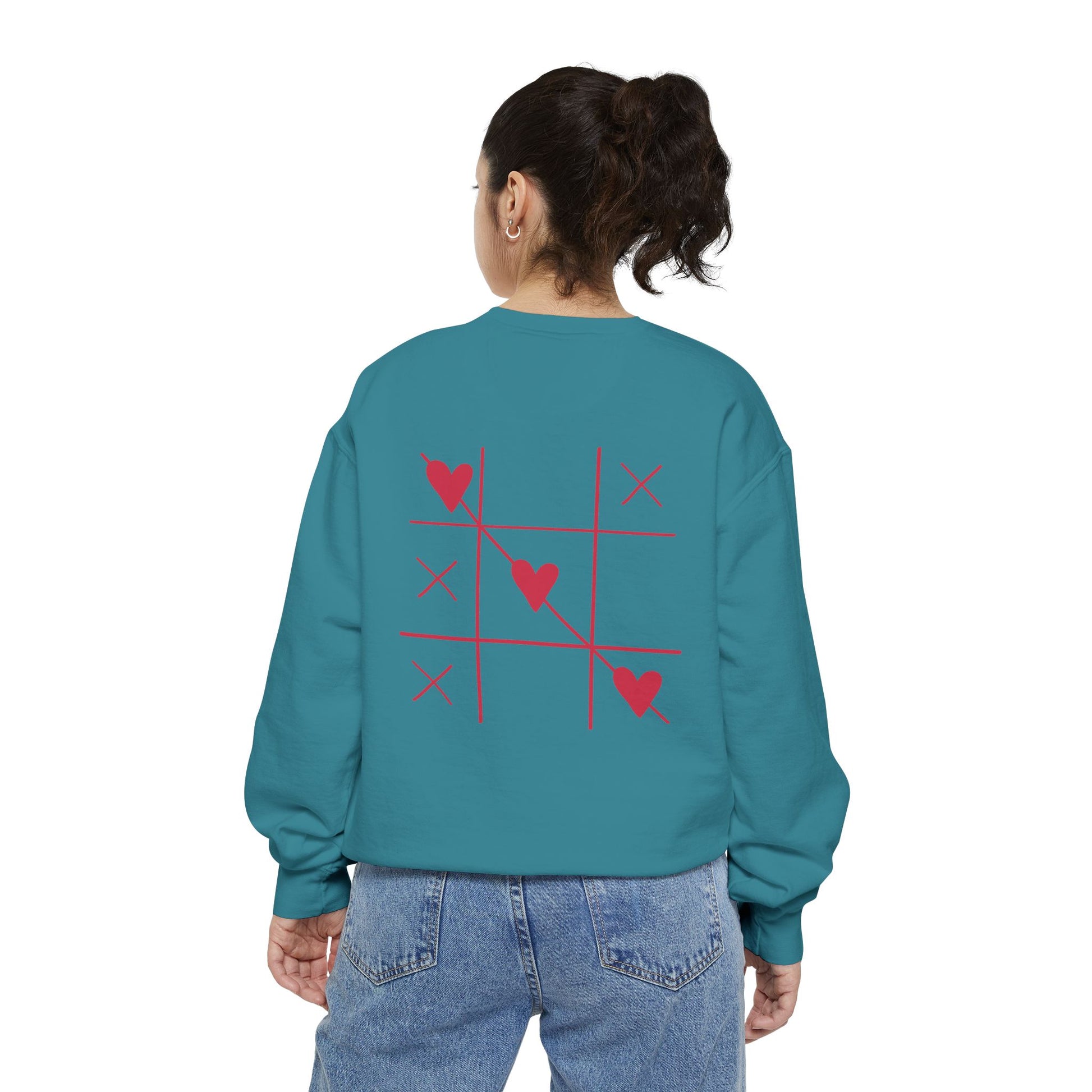 Unisex Garment-Dyed Sweatshirt Printify