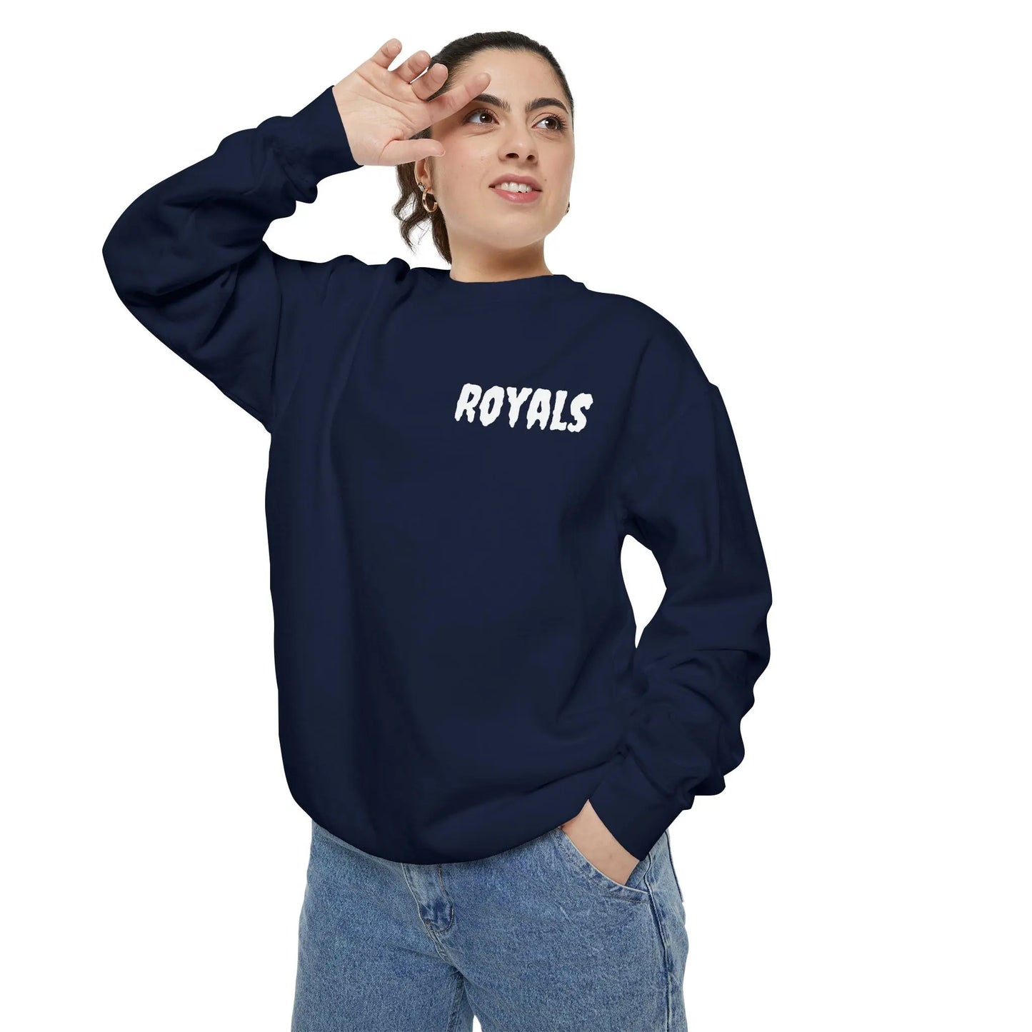 Unisex Garment-Dyed Sweatshirt Printify