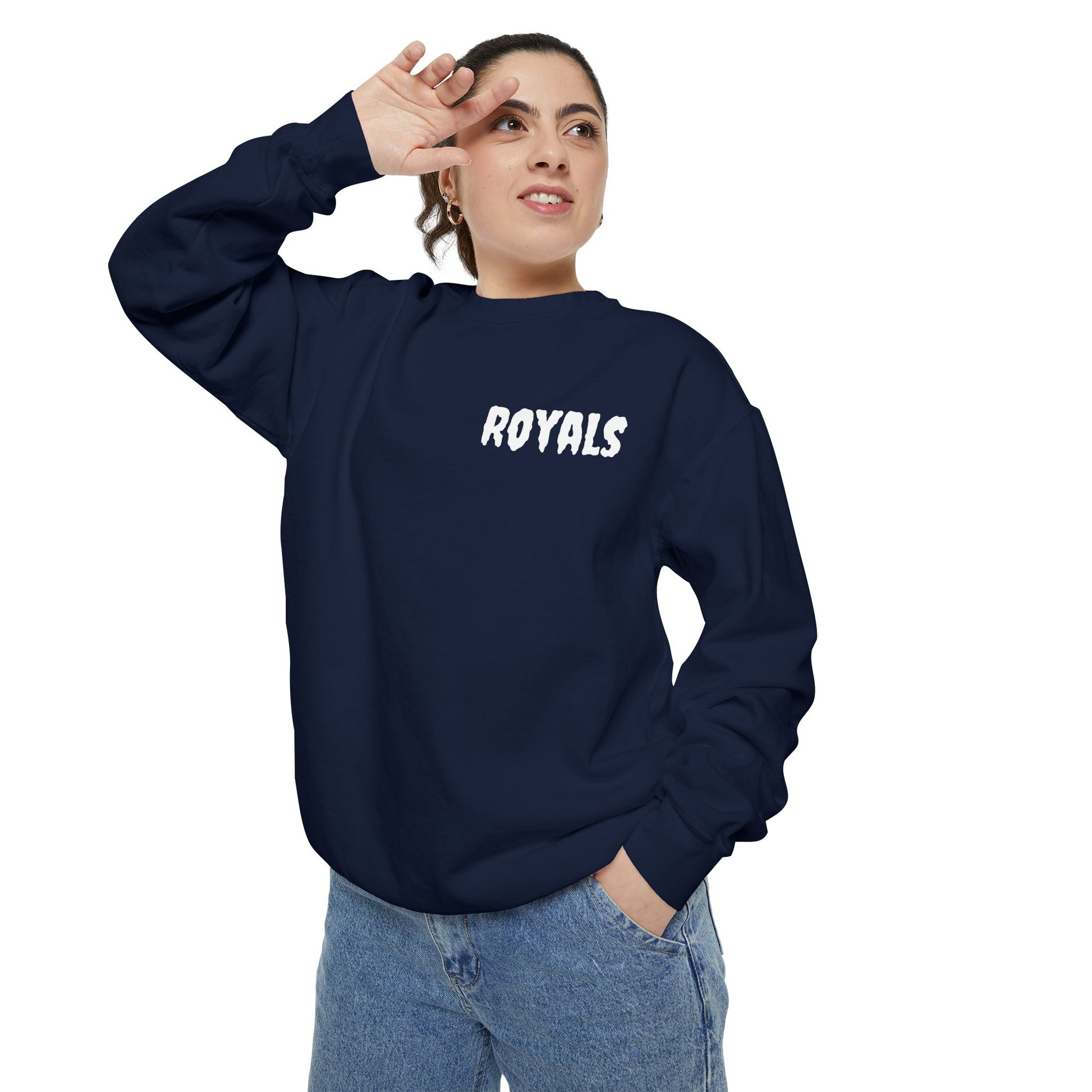 Unisex Garment-Dyed Sweatshirt Printify