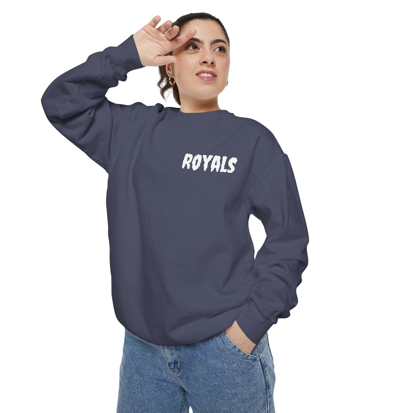 Unisex Garment-Dyed Sweatshirt Printify
