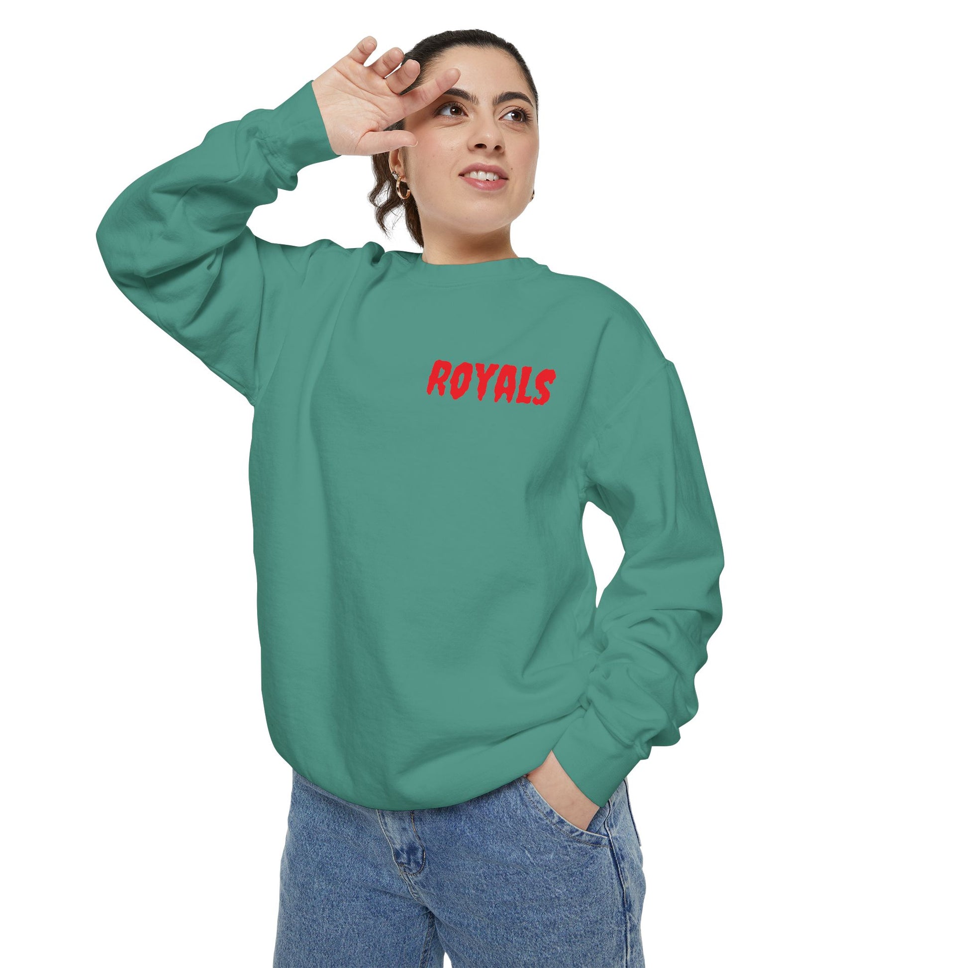 Unisex Garment-Dyed Sweatshirt Printify
