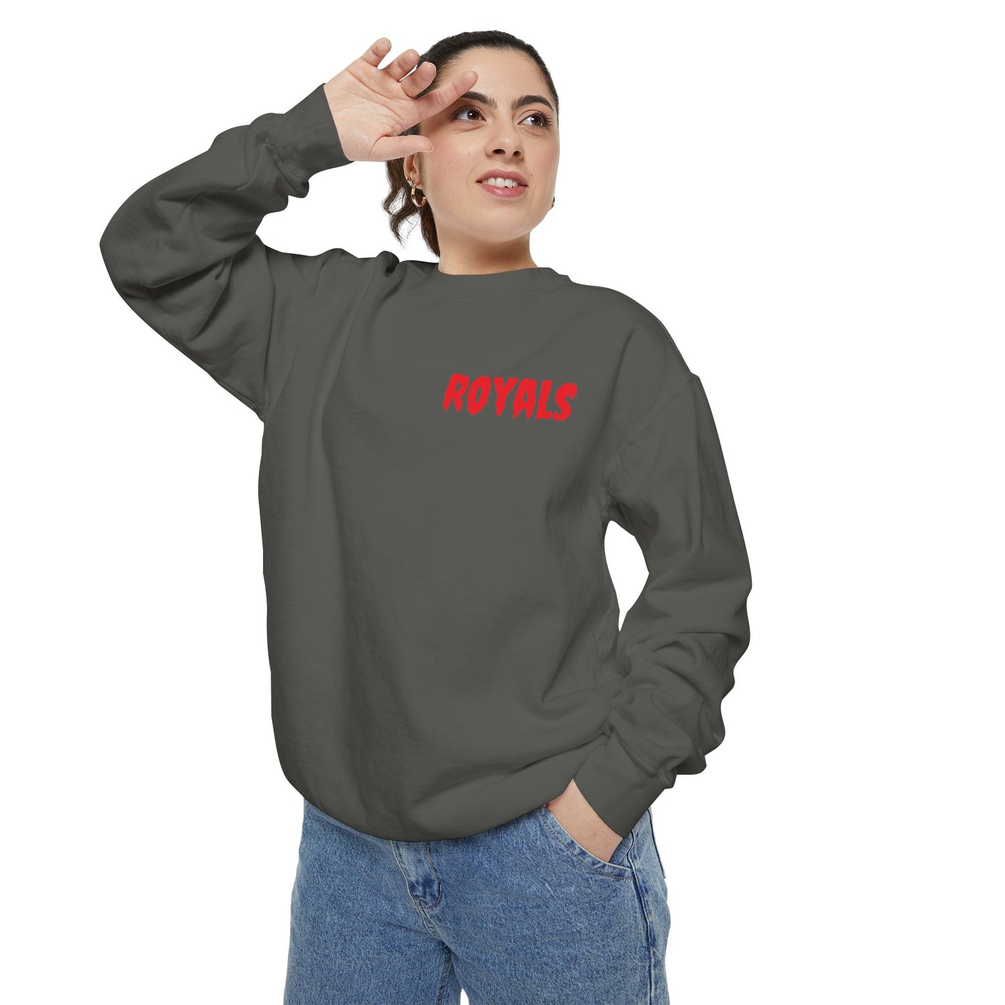 Unisex Garment-Dyed Sweatshirt Printify