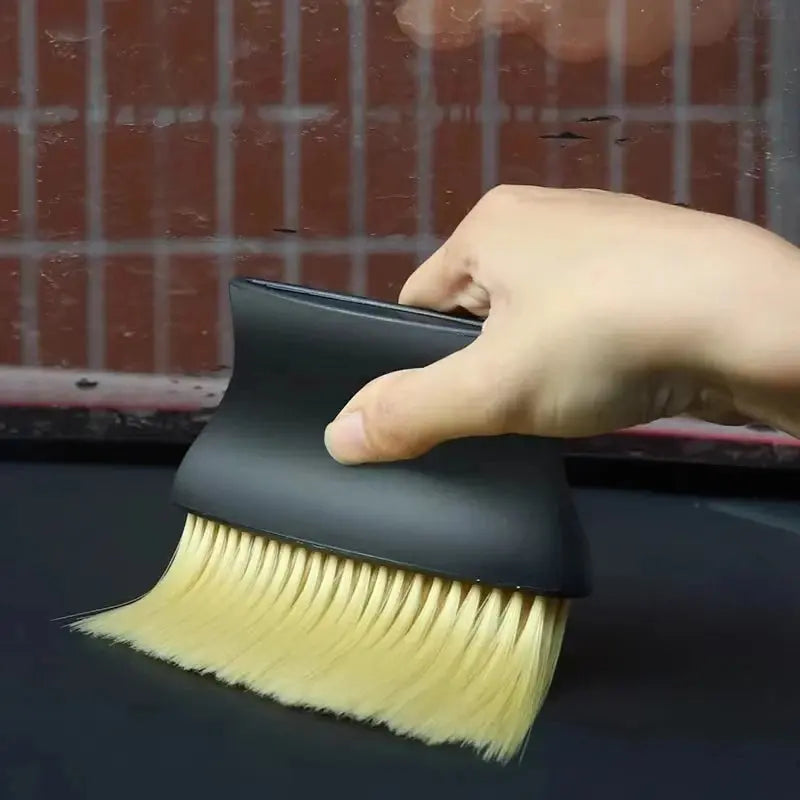 Car interior sweeping dust soft brush car wash tool artifact car interior gap dust brush air outlet cleaning brush My Store