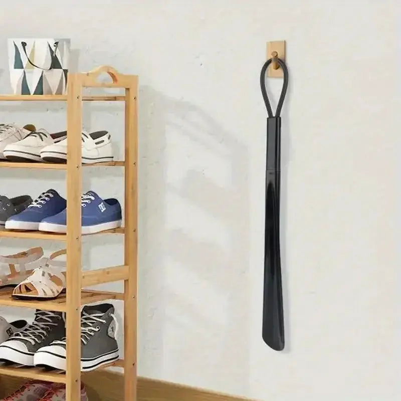 1pc Extra long flexible plastic shoe horns do not require bending durable shoe spoons for pregnant women wearing shoe assistants My Store