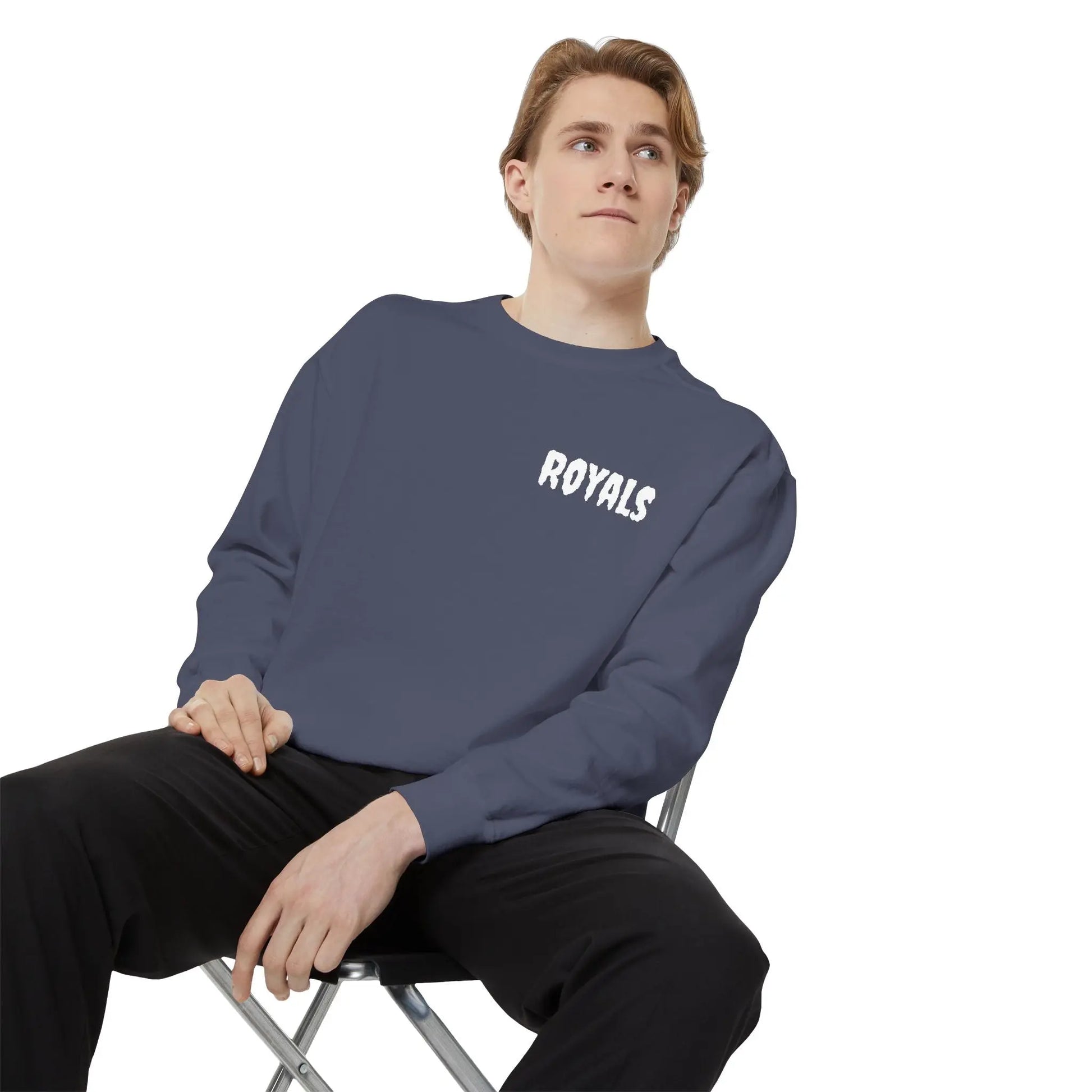 Unisex Garment-Dyed Sweatshirt Printify