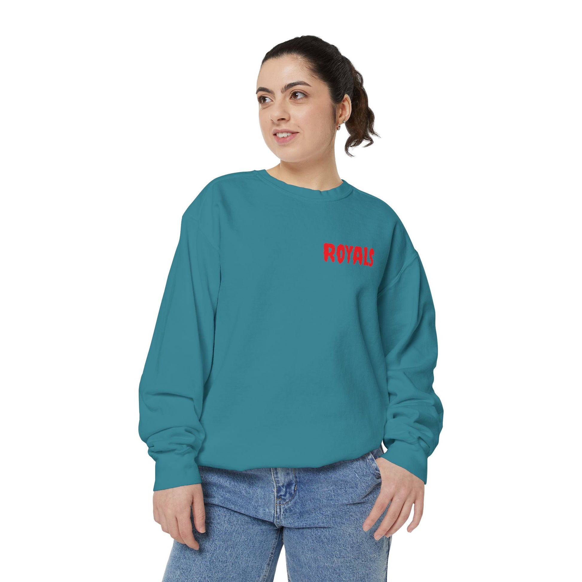 Unisex Garment-Dyed Sweatshirt Printify
