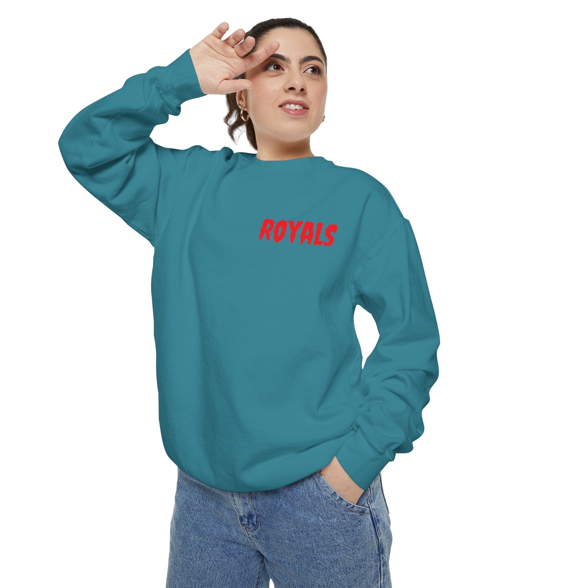 Unisex Garment-Dyed Sweatshirt Printify