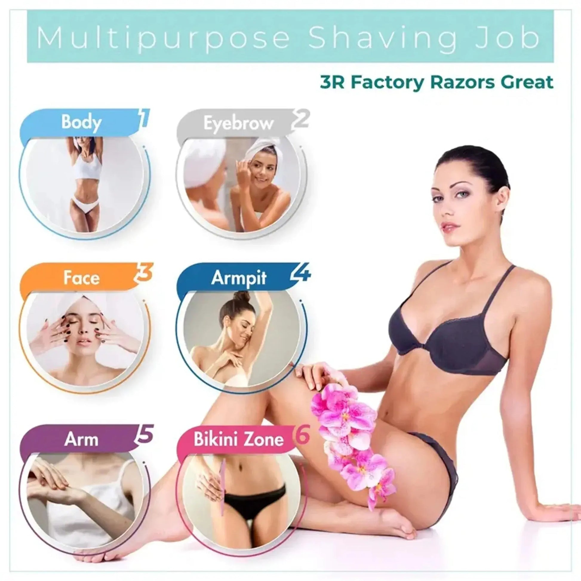 Wholesale 5/10/30/40pcs  Razor for Trimmer and Women Eyebrow and Men Shaver with Hair Razor and Face  Protective Cover,Safe rap My Store
