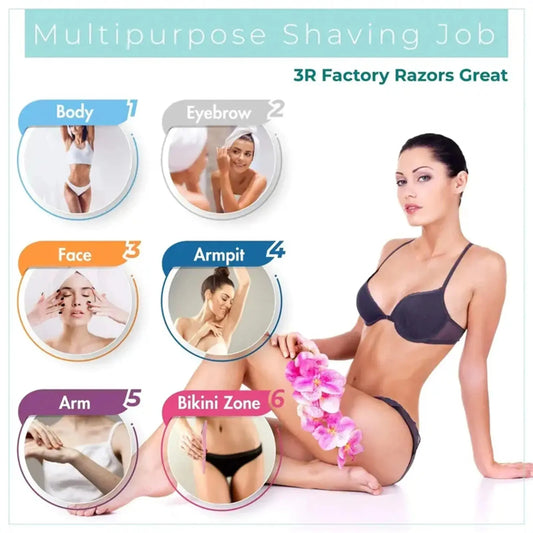 Wholesale 5/10/30/40pcs  Razor for Trimmer and Women Eyebrow and Men Shaver with Hair Razor and Face  Protective Cover,Safe rap My Store