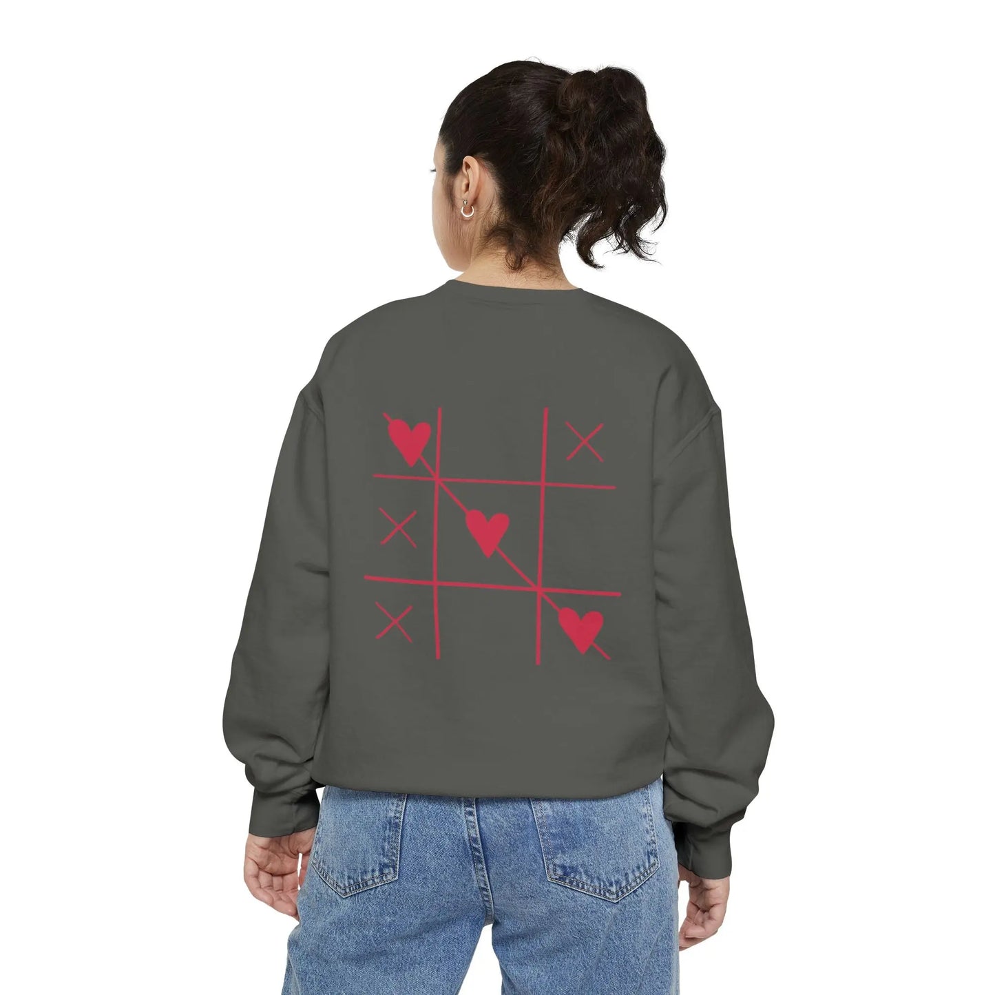 Unisex Garment-Dyed Sweatshirt Printify