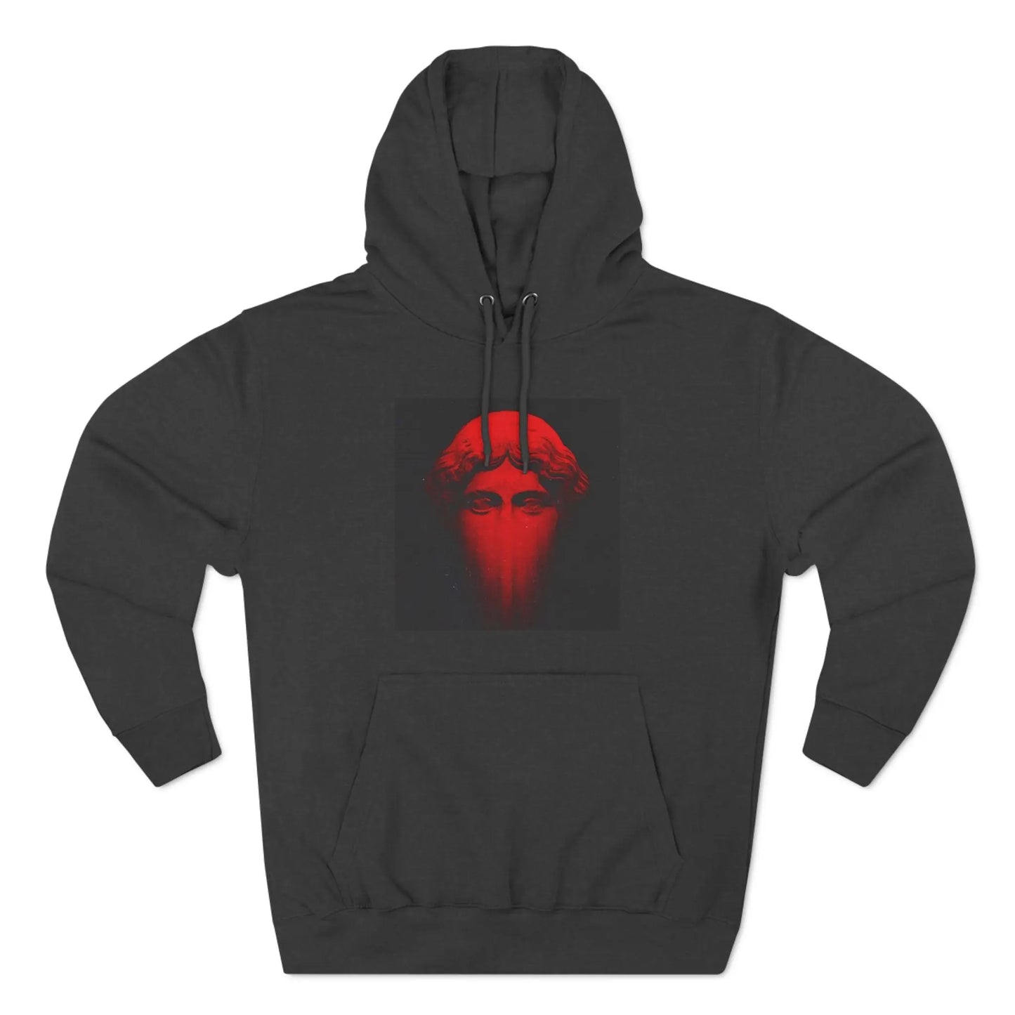 Three-Panel Fleece Hoodie Printify