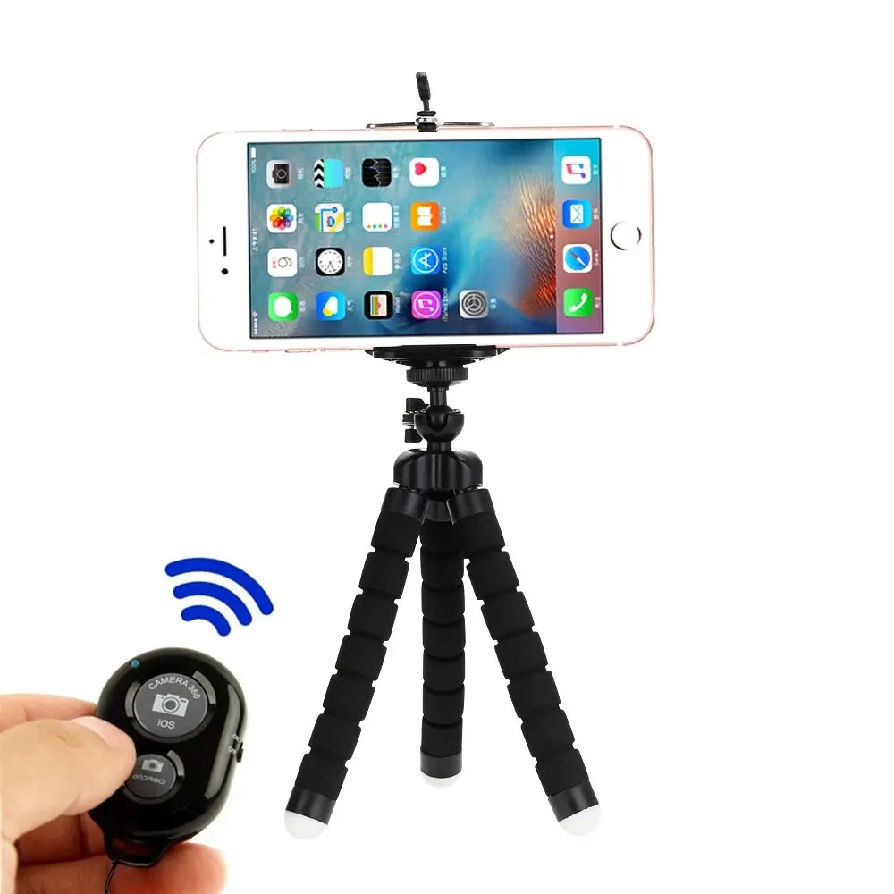 Tripods Tripod For Phone Mobile Camera Holder Clip Smartphone Monopod Tripe Stand Octopus Mini Tripod Stativ For Phone My Store