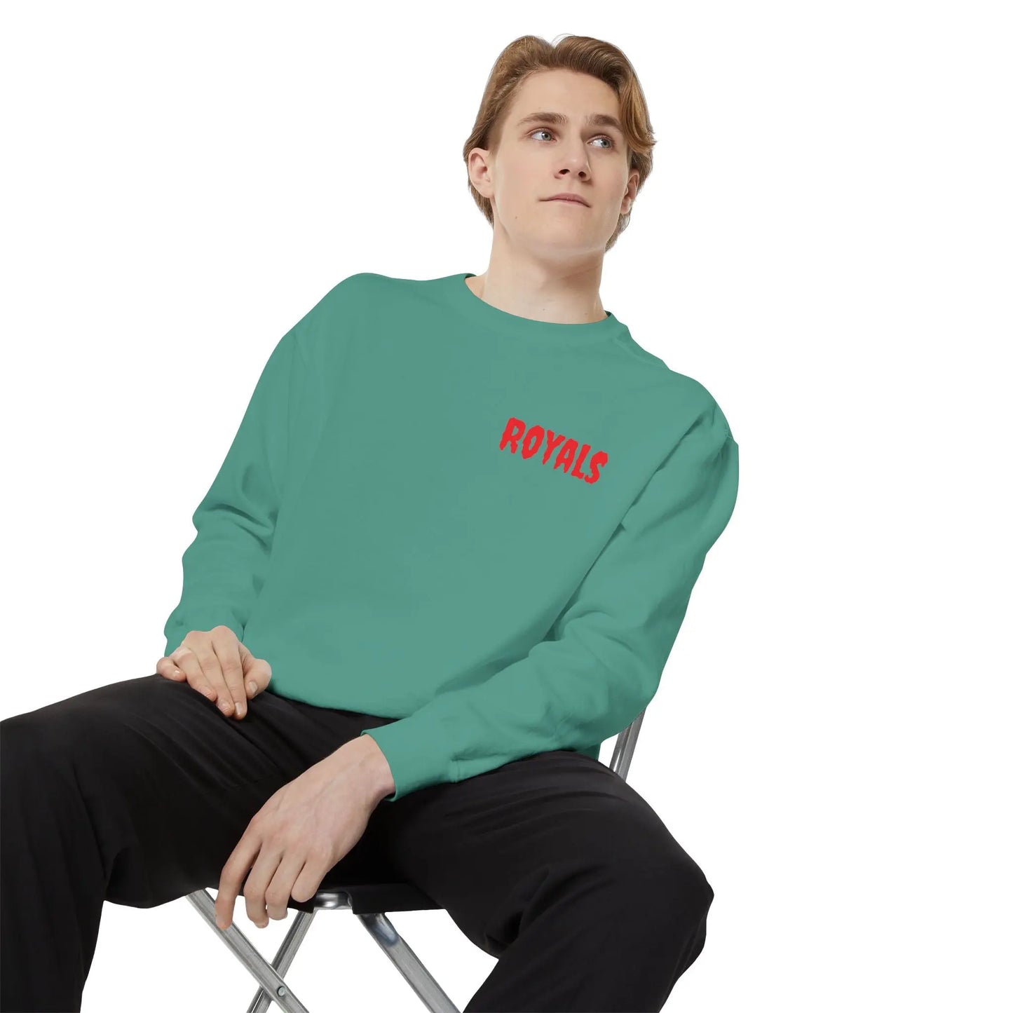 Unisex Garment-Dyed Sweatshirt Printify
