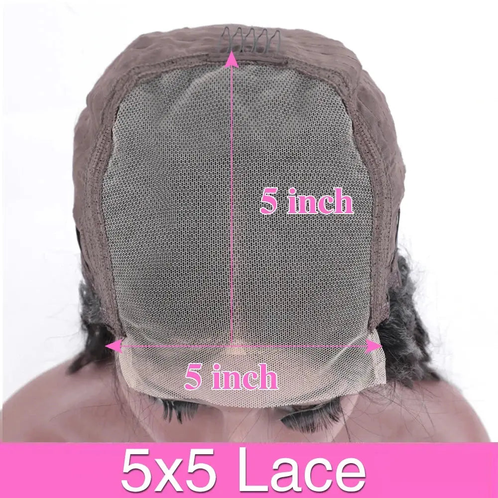 This premium, pre-plucked 40-inch Brazilian human hair wig features deep water waves and a flawless 13x6 HD lace frontal. My Store