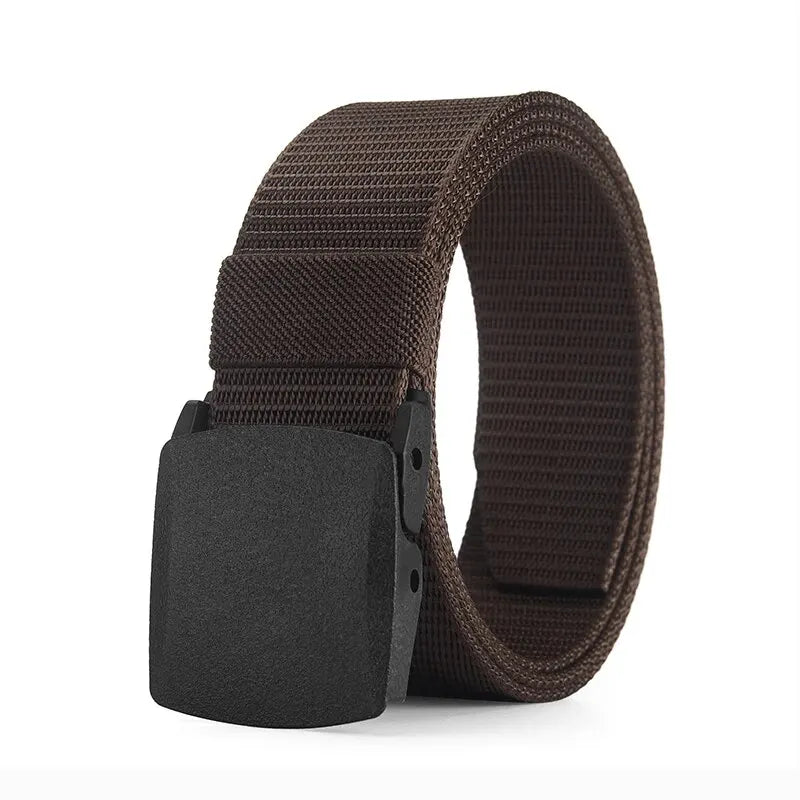Men's Belt Outdoor Casual Canvas Belt Metal Free Training Nylon Tactical Belt With Pants Jeans Belt Sports Belts For Men Women My Store