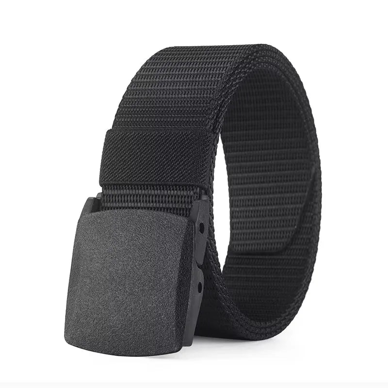 Men's Belt Outdoor Casual Canvas Belt Metal Free Training Nylon Tactical Belt With Pants Jeans Belt Sports Belts For Men Women My Store