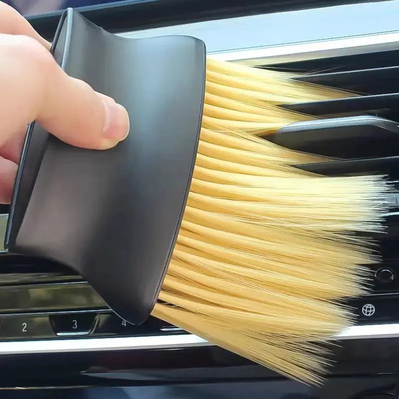 Car interior sweeping dust soft brush car wash tool artifact car interior gap dust brush air outlet cleaning brush My Store