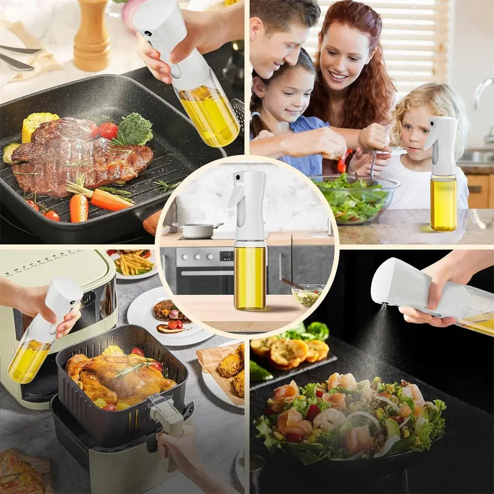 Oil Spray for Cooking - Olive Oil Dispenser Bottle Sprayer Mist-Reusable Food Grade Oil Vinegar,Spray Bottle Kitchen Accessories My Store