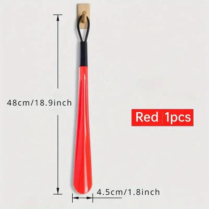1pc Extra long flexible plastic shoe horns do not require bending durable shoe spoons for pregnant women wearing shoe assistants My Store
