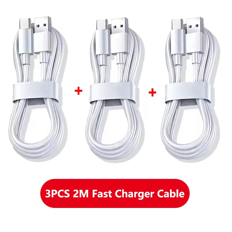 3PCS 100W 6A Super Fast Charger Cable Fast USB Type C Charging Data Cord Quick Charger Cabletype c charger fast charging My Store