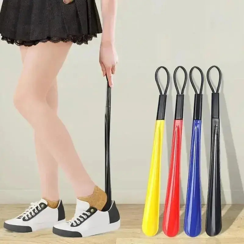 1pc Extra long flexible plastic shoe horns do not require bending durable shoe spoons for pregnant women wearing shoe assistants My Store