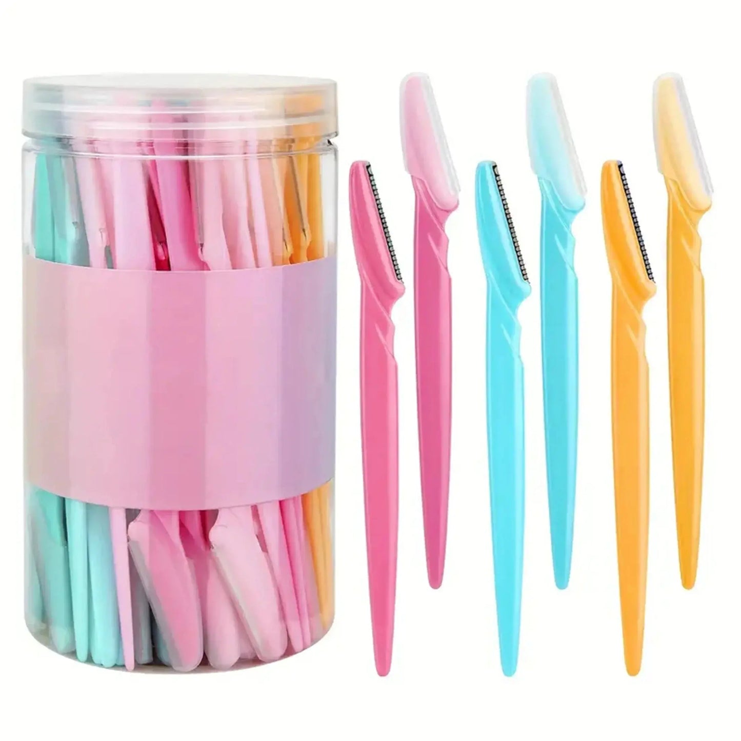 Wholesale 5/10/30/40pcs  Razor for Trimmer and Women Eyebrow and Men Shaver with Hair Razor and Face  Protective Cover,Safe rap My Store