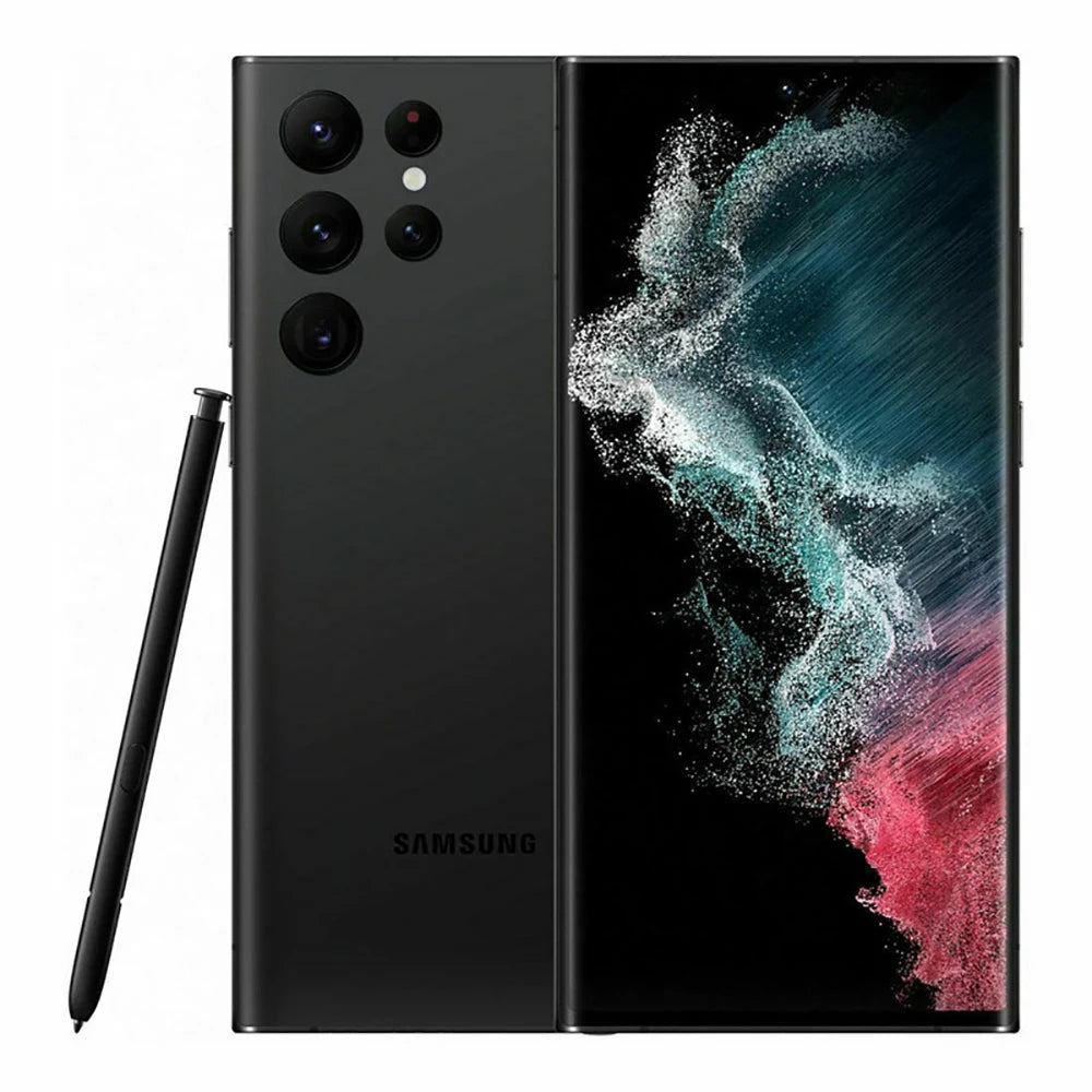Samsung Galaxy S22 Ultra 5G 8K Camera 108 MP 108MP 5000mAh 45W Samsung S22U Phone US Version Unlocks NFC 1 SIM+1 eSIM 6.8-inch My Store
