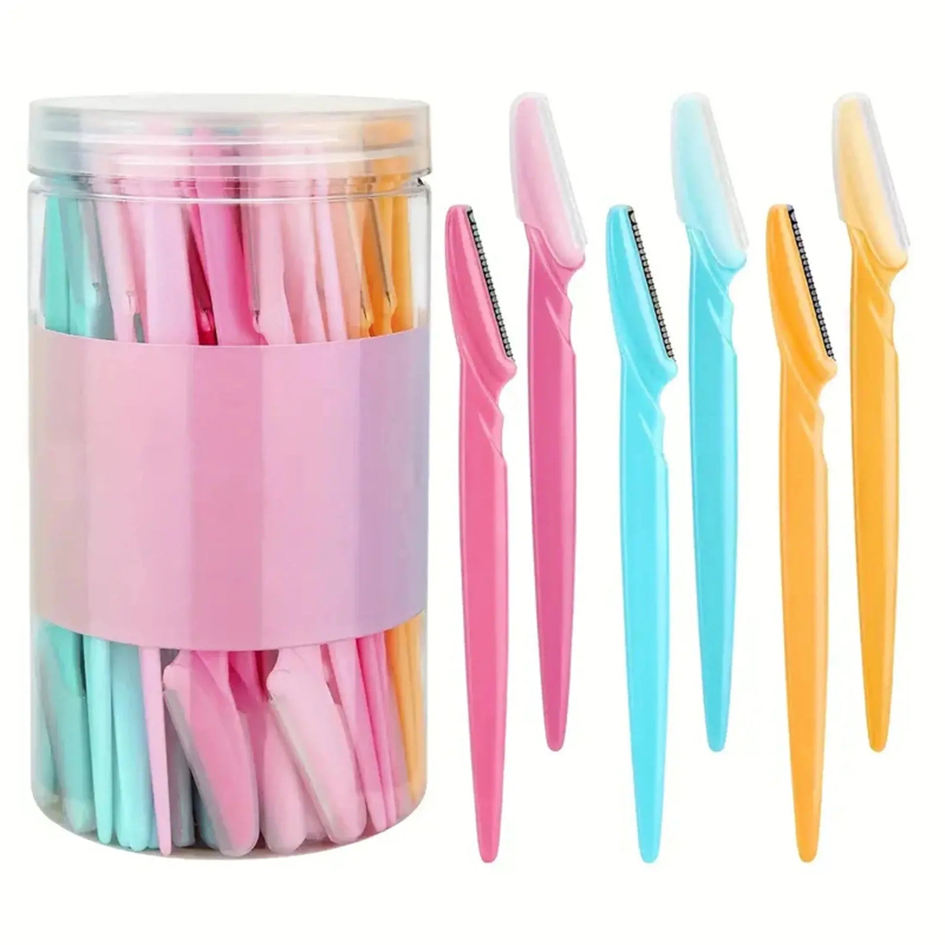 Wholesale 5/10/30/40pcs  Razor for Trimmer and Women Eyebrow and Men Shaver with Hair Razor and Face  Protective Cover,Safe rap My Store