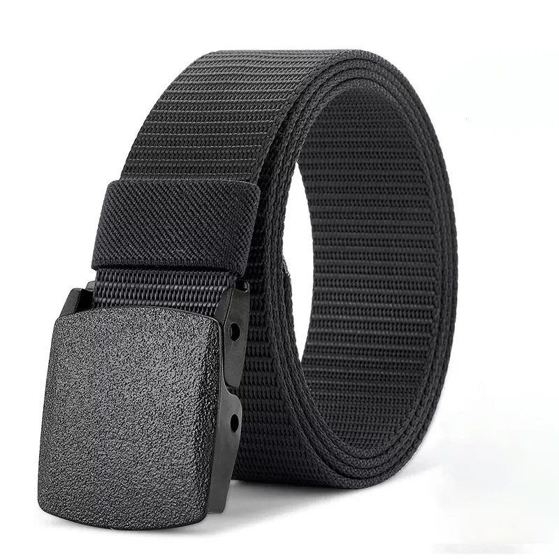Men's Belt Outdoor Casual Canvas Belt Metal Free Training Nylon Tactical Belt With Pants Jeans Belt Sports Belts For Men Women My Store