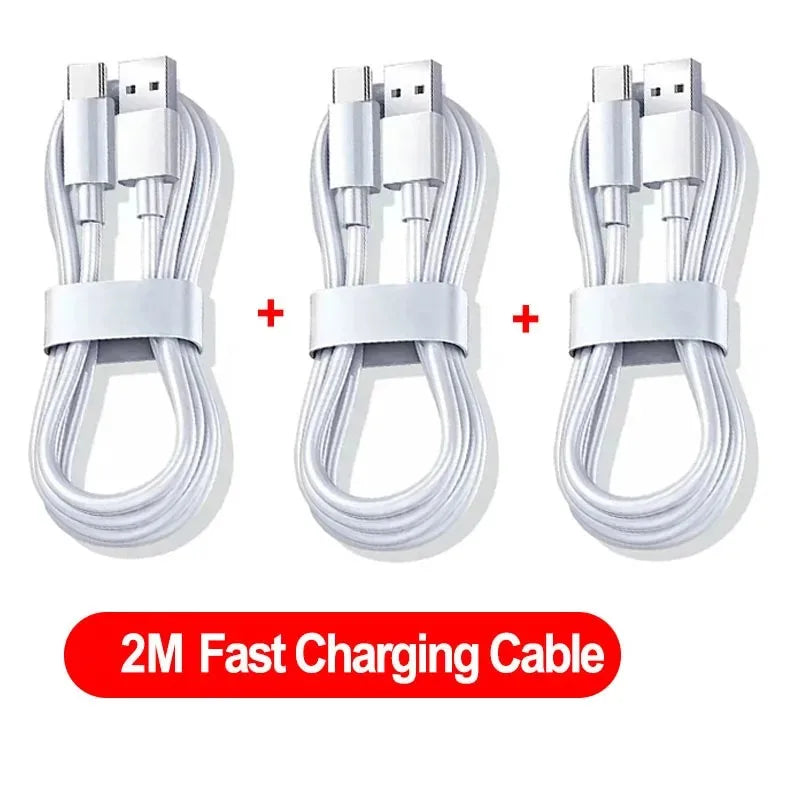 3PCS 100W 6A Super Fast Charger Cable Fast USB Type C Charging Data Cord Quick Charger Cabletype c charger fast charging My Store